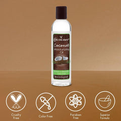COCOCARE Coconut Moisturizing Oil massage use for relaxing, moisturized muscles.