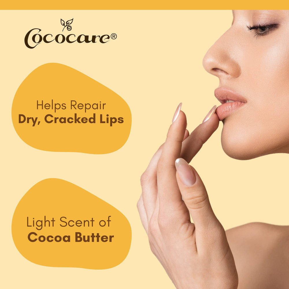 COCOCARE Travel-ready packaging with compact yellow stick for on-the-go use