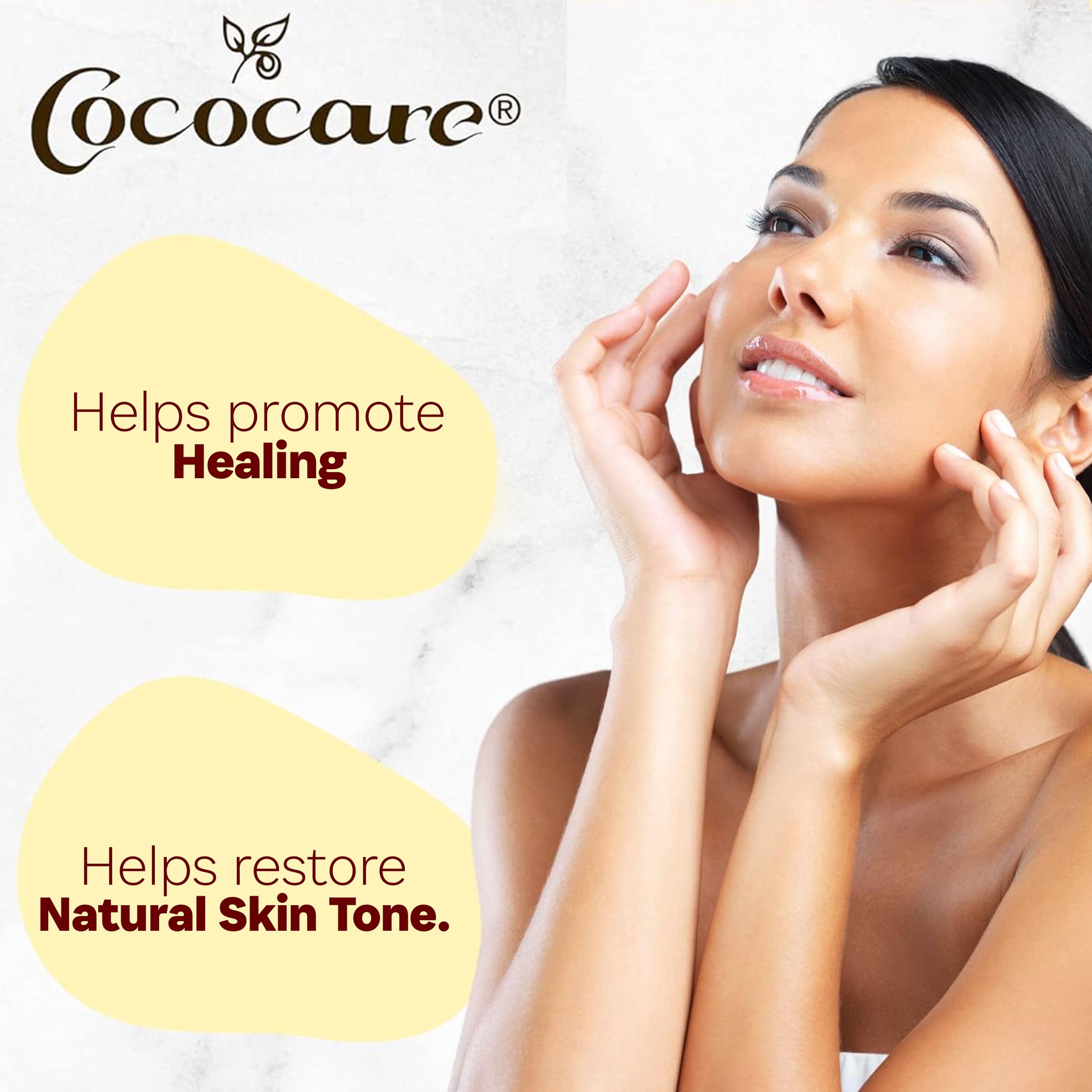 COCOCARE Vitamin E Oil nails and cuticles usage shows nourishing hydration