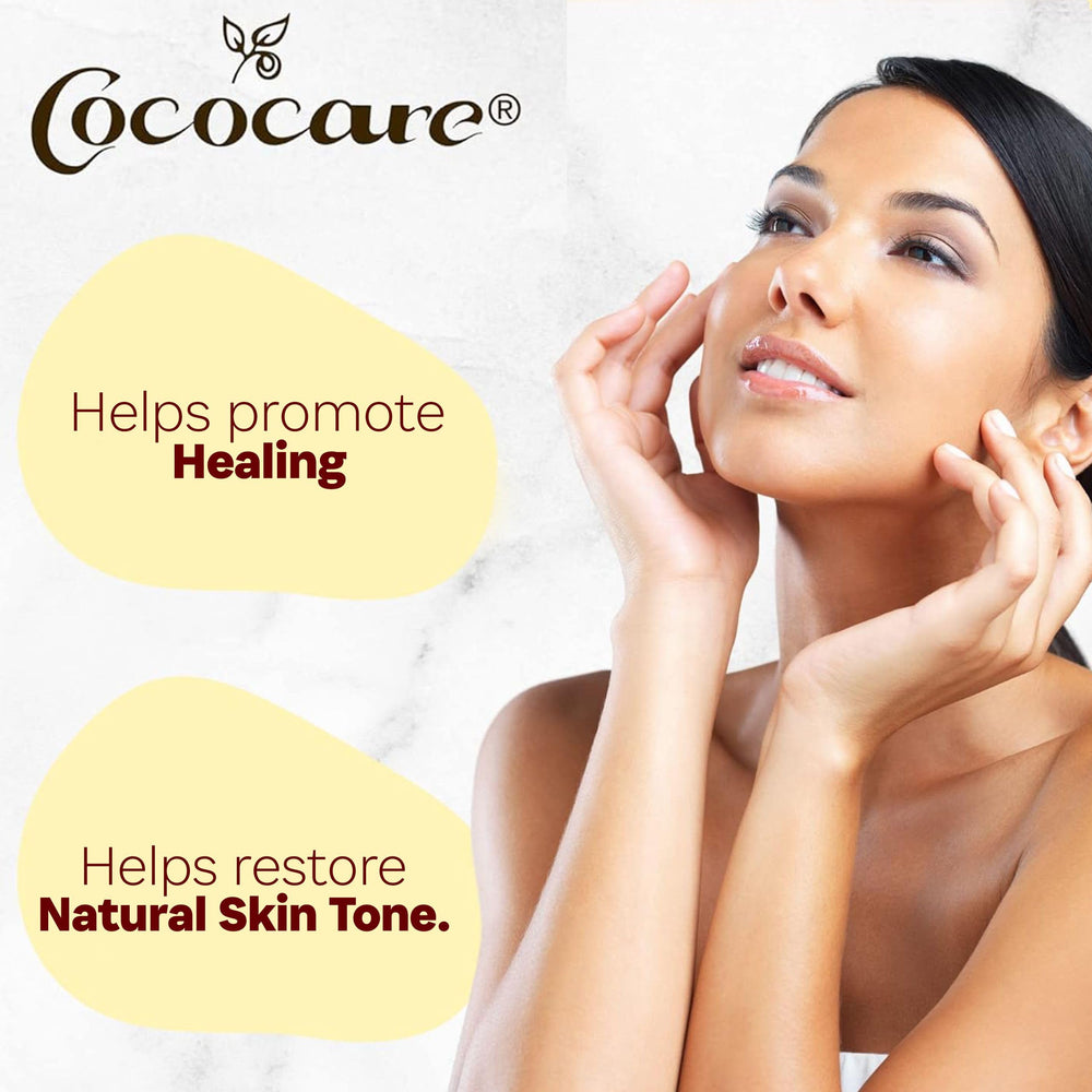 COCOCARE Vitamin E Oil nails and cuticles usage shows nourishing hydration