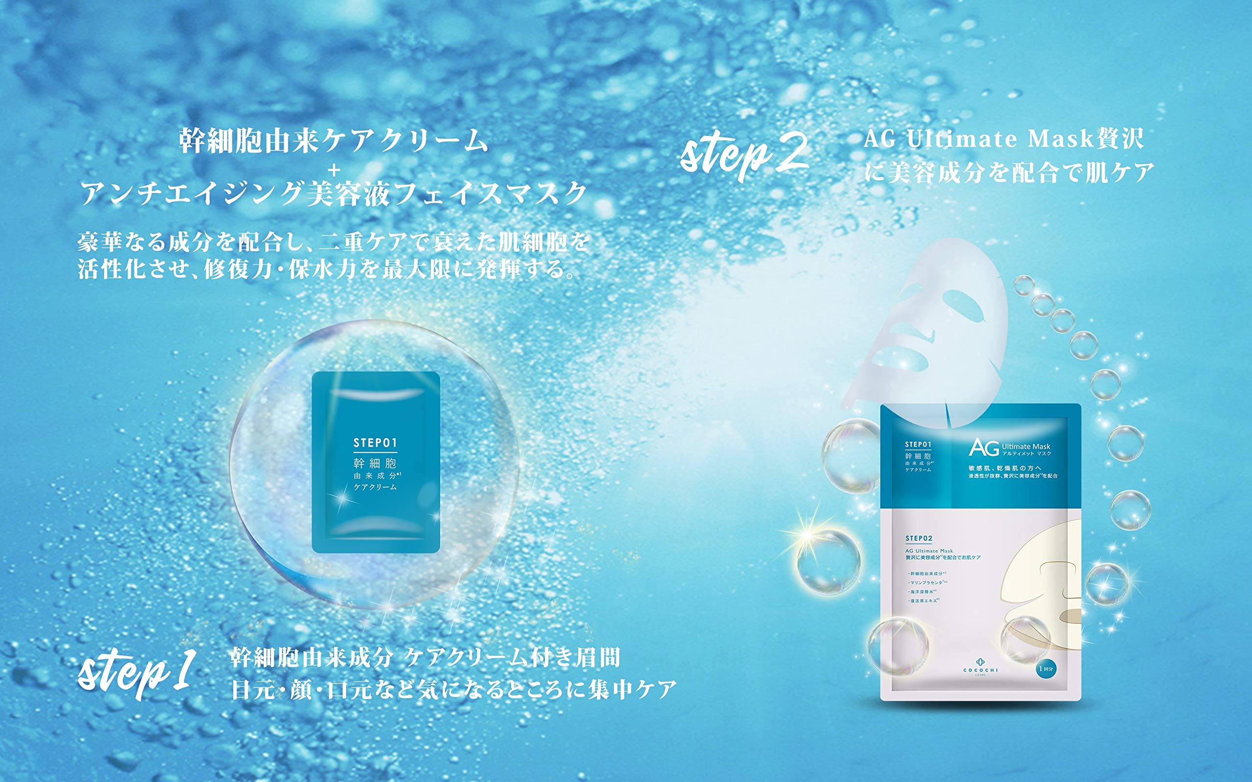 COCOCHI AG silky texture closeup highlights smooth finish after mask