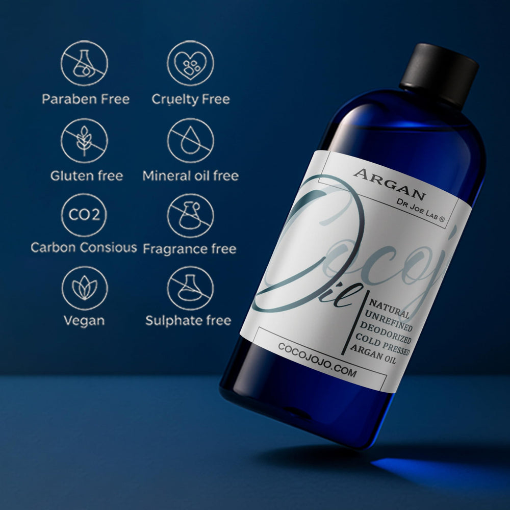 cocojojo Argan Oil Deodorized packaging varies, label changes while quality remains reliable.