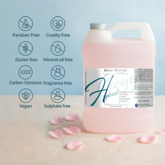 Cocojojo Pure Rose Hydrosol bottle offers a botanical hydration boost