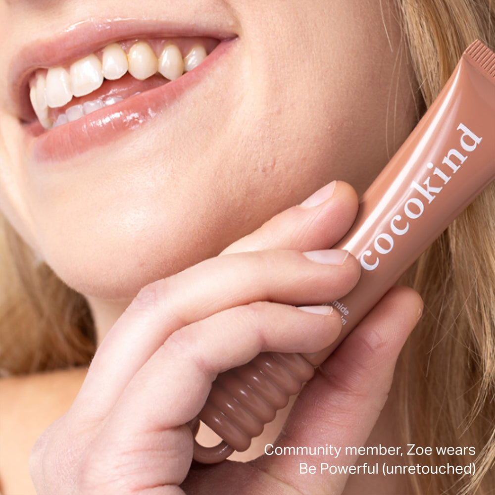 Cocokind Lip Blur Balm 3-pack packaging offers convenience.