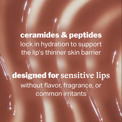 Fragrance-free Cocokind Lip Blur Balm designed for sensitive skin.