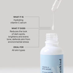 Droplet on skin showing brightening potential