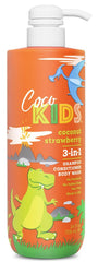 Cocomagic Cocokids 3-in-1 bottle supports tear-free bath time.