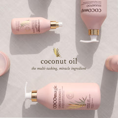 Cocomagic Frizz-Free Curl Mousse suited for all hair-types demonstrates versatile styling