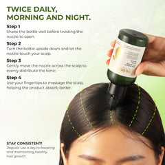 COCOONORIGINAL Dropper close-up for precise scalp application and care
