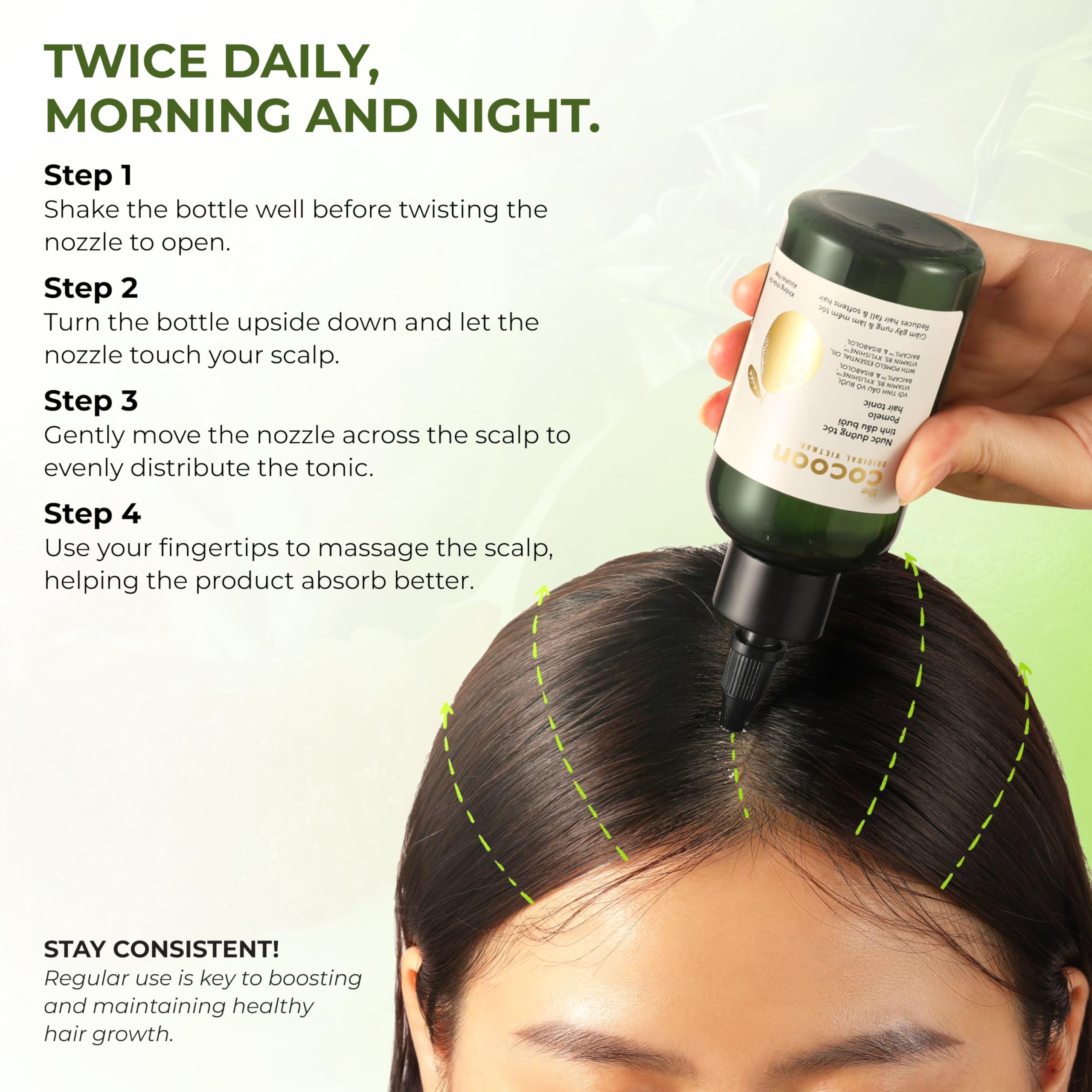 Cocoon Original Pomelo Oil Hair Tonic for all hair types