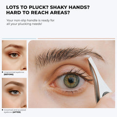 Coco's Closet durable tweezers designed for long-lasting performance.