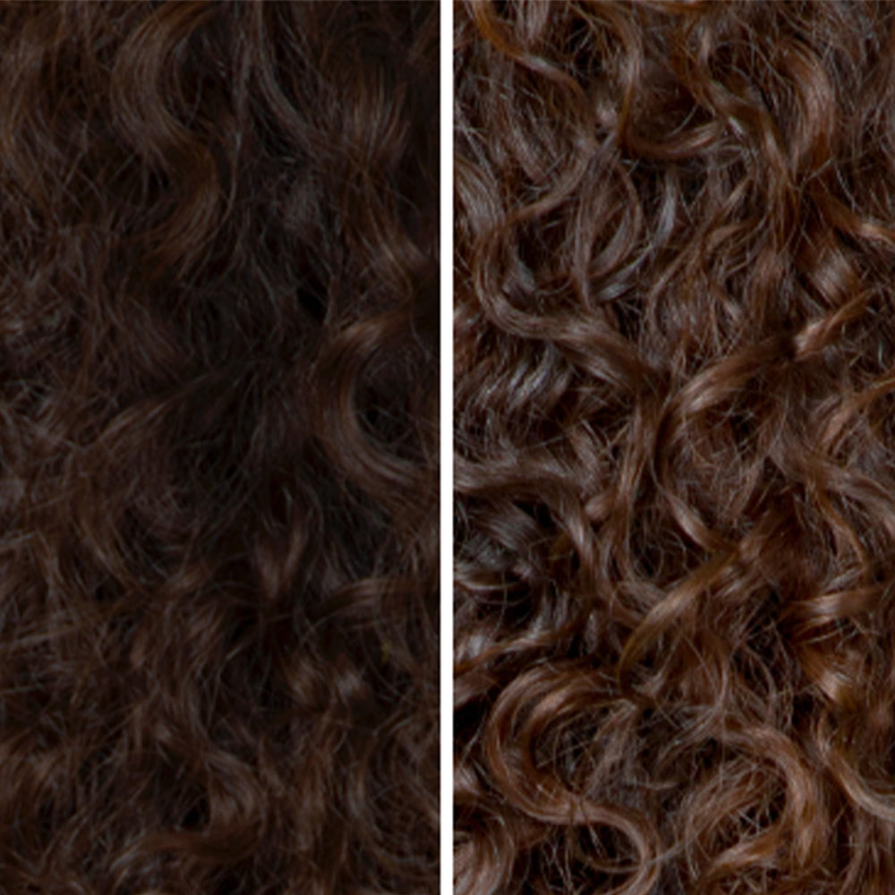 COCUNAT 3 Curl Booster packaging close-up emphasizes toxin-free, plant-based ingredients.
