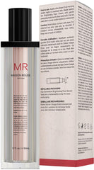 Codeage Maison Rouge close-up shows refillable bottle and pump for sustainable routine