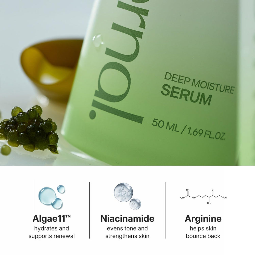 Coeternal Deep Moisture Serum morning routine shot suitable under makeup.