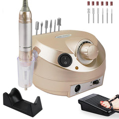 CoFashion portable nail drill with 30000 RPM for at-home manicures