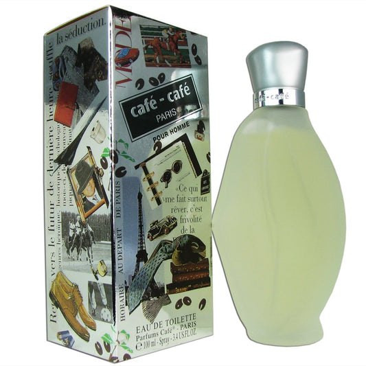 Cofinluxe Cafe-Cafe EDT bottle ready for daily refined grooming