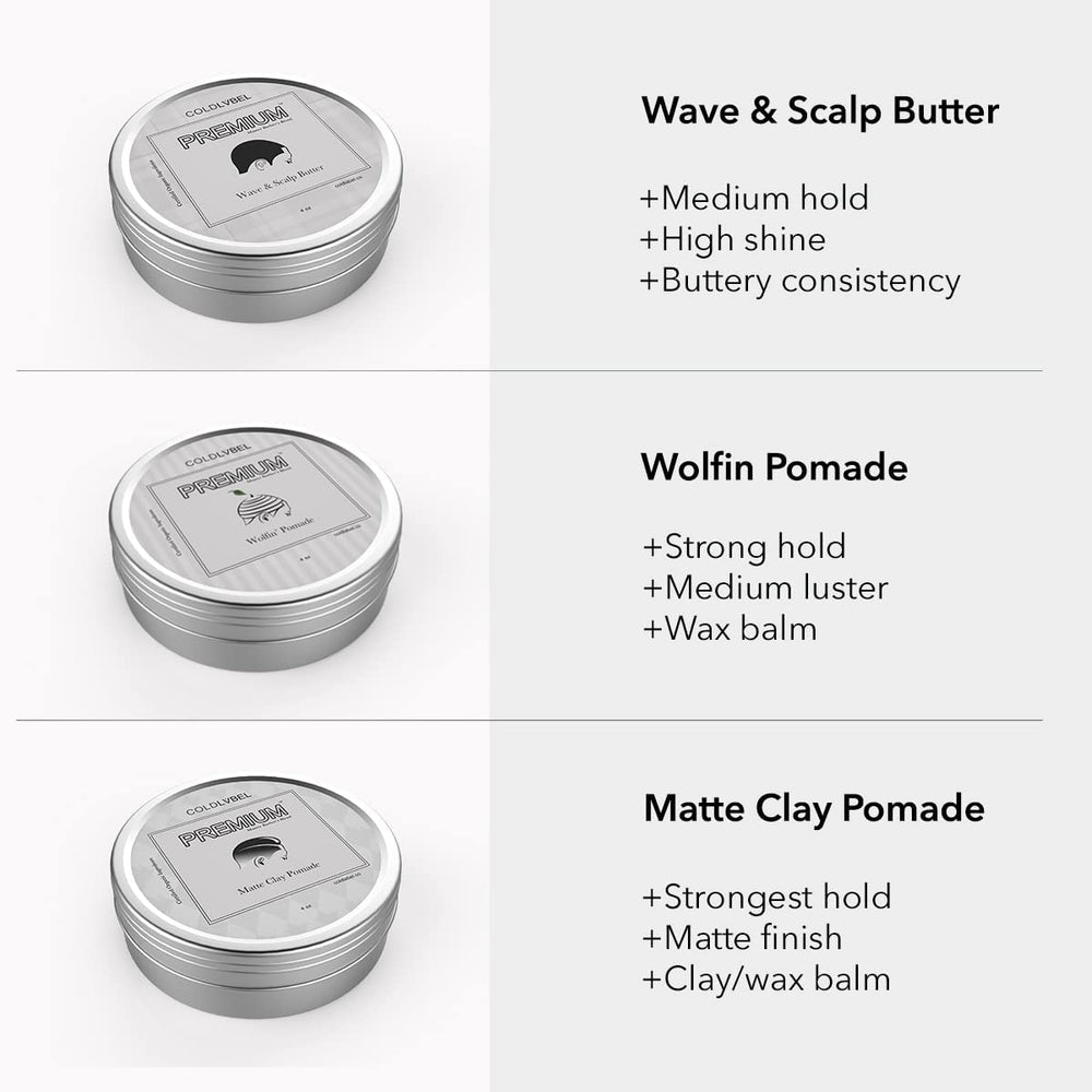 COLDLABEL Wave Butter in hand during application for gentle styling and nourishment.