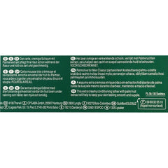 Palmolive For Men Classic Shave Cream: 4x pack with palm extract for a rich lather.