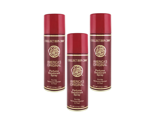 Collection Original 2000 spray deodorant bottle showing long-lasting protection.