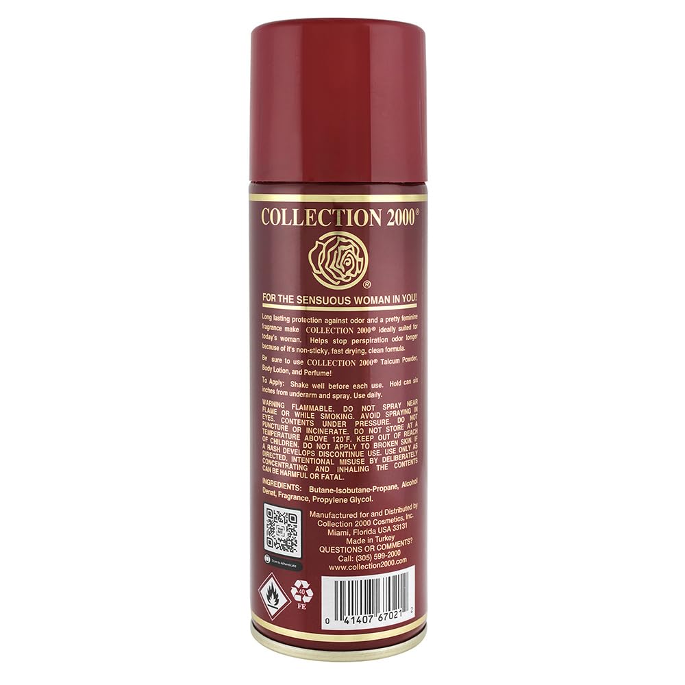 Close-up of cap on Collection Original 2000 spray deodorant highlighting fast-drying feel