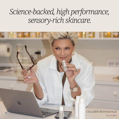 Colleen Rothschild Ethereal Glow Serum moisture-retention benefits for dry skin.