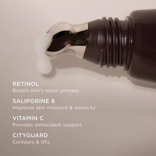 COLLEEN ROTHSCHILD Retinol Supreme Eye Serum dropper ready for precise under-eye application