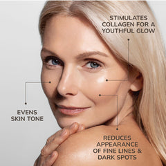 Colleen Rothschild Retinol Supreme Night Oil dropper dispensing product for even skin tone