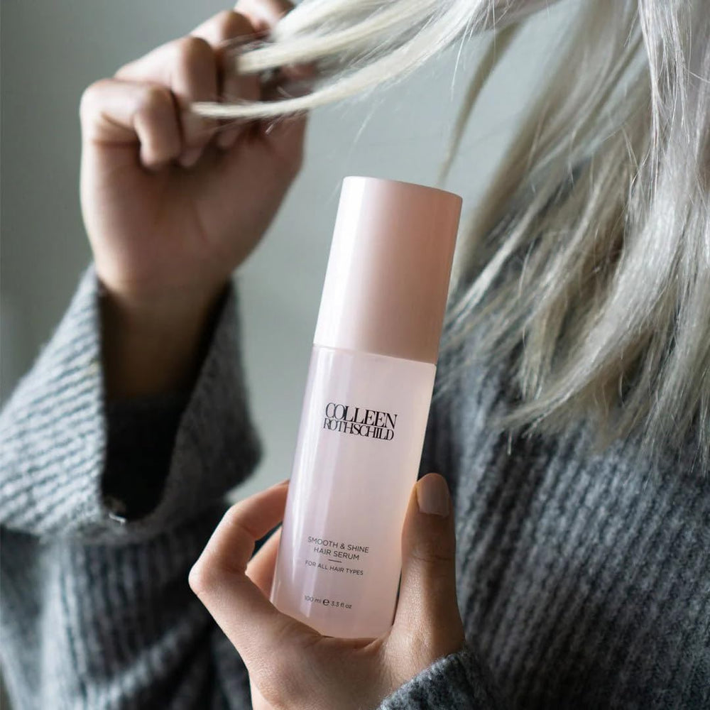 COLLEEN ROTHSCHILD Smooth and Shine serum finish adds healthy-looking gloss.