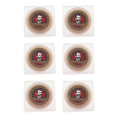 Colonel Conk Bay Rum shaving soap pack of six for rich lather and classic scent