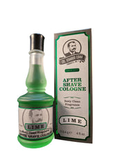 Colonel Ichabod Conk Lime After Shave bottle front with citrus freshness