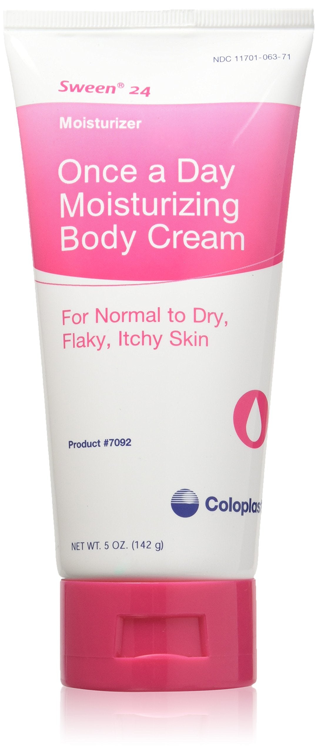Coloplast Sween24 Unscented Cream bottle ready for daily moisture across all skin types.