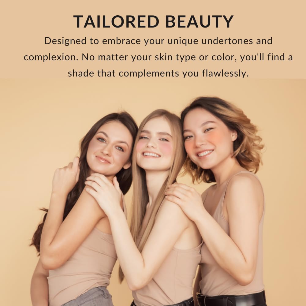 Color Pro Blush by Color Me Beautiful on brush demonstrates seamless blending.