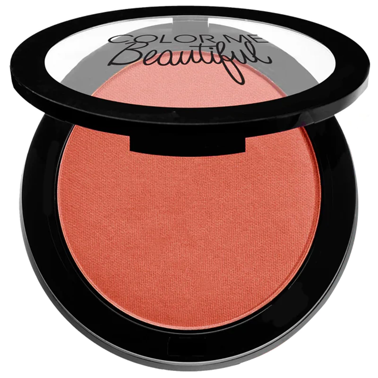 Color Pro Blush by Color Me Beautiful compact shows shade range for a tailored flush.