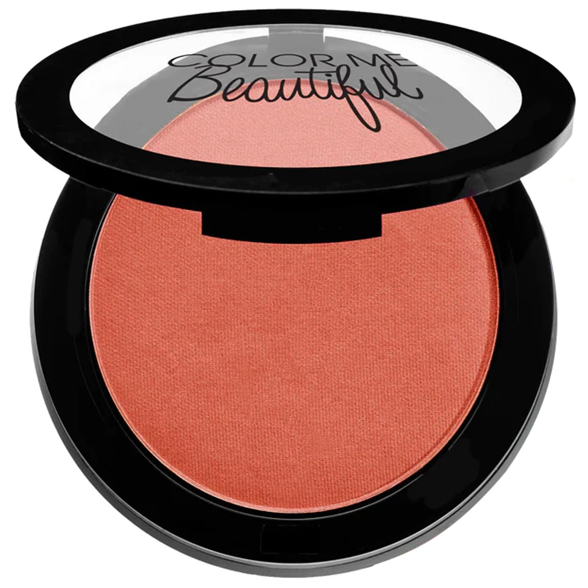 Color Pro Blush by Color Me Beautiful compact shows shade range for a tailored flush.