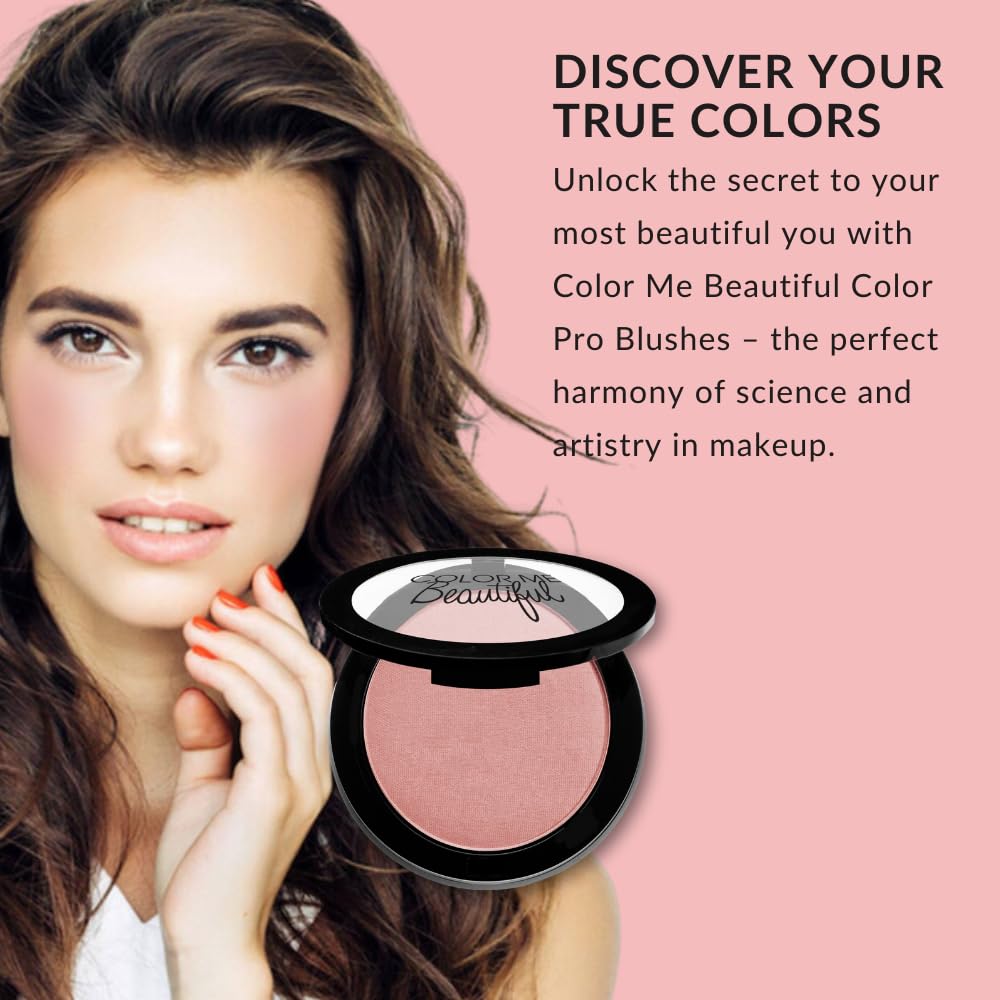 Color Pro Blush long-wearing formula provides lasting flush.