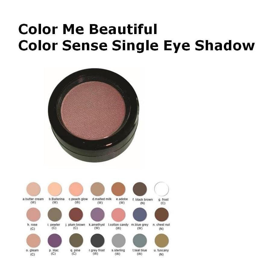 Color Me Beautiful Color Pro single eyeshadow packaging highlights cruelty-free, easy-to-store design.