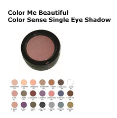 Color Me Beautiful Color Pro single eyeshadow packaging highlights cruelty-free, easy-to-store design.