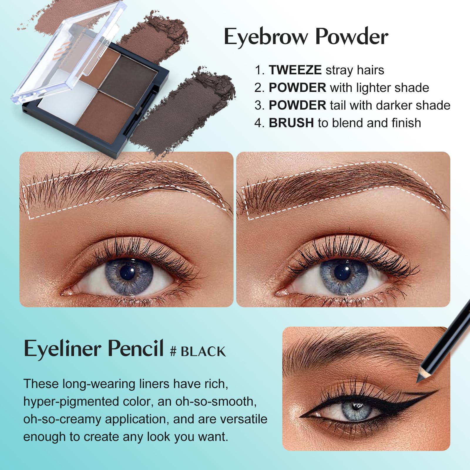 Color Nymph contour powder for defining features with natural shading