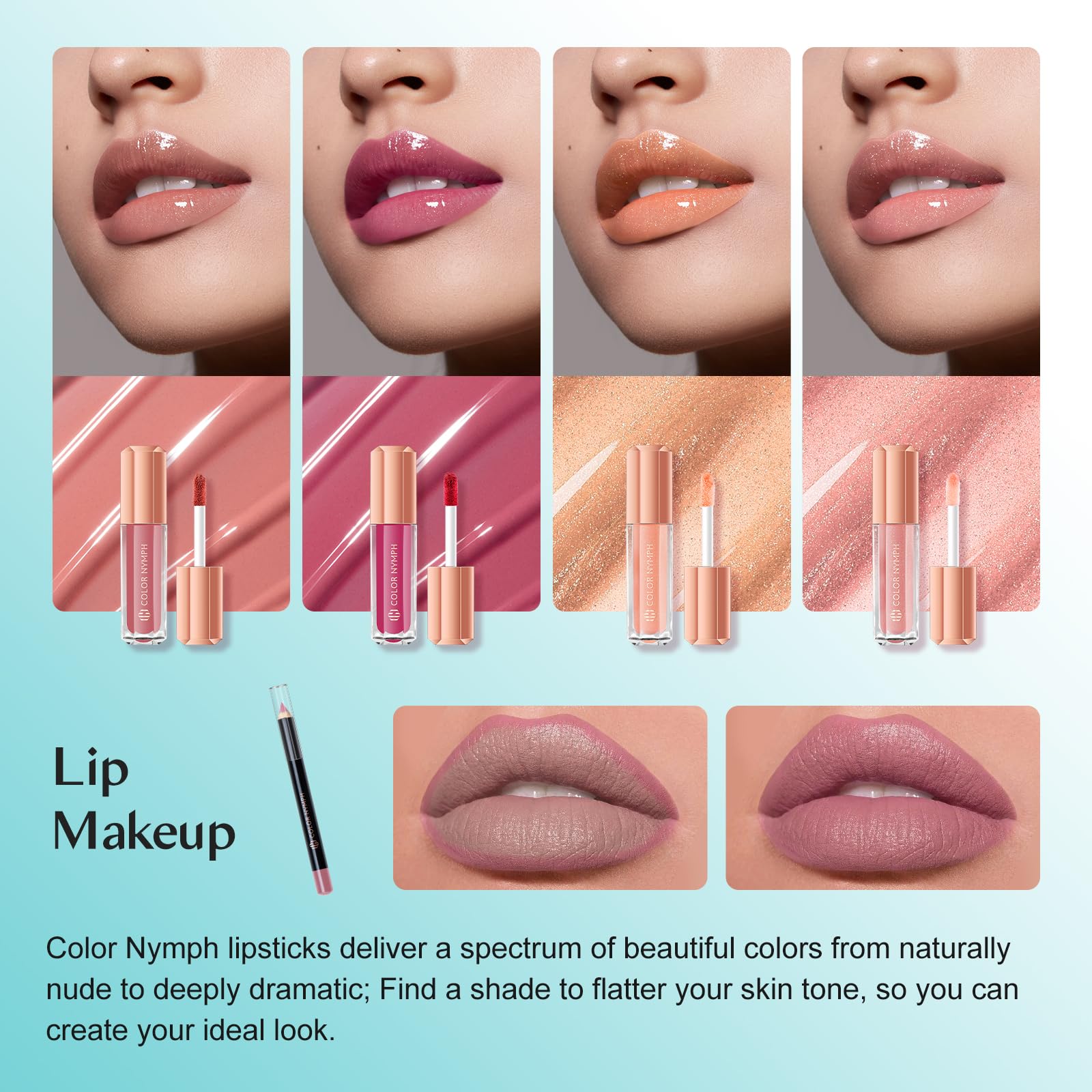 Color Nymph eyeliner pencil for precise eye definition