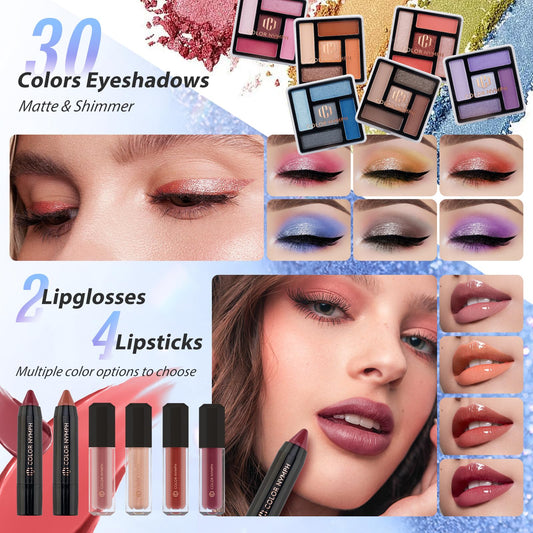 Color Nymph 35-color eyeshadow palette offers versatile looks