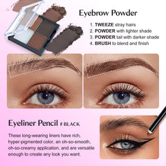Color Nymph blush palette with four shades to brighten cheeks