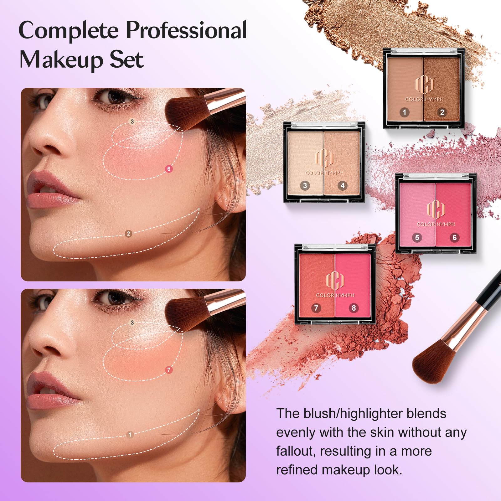 Color Nymph lipgloss collection adds shine with smooth application