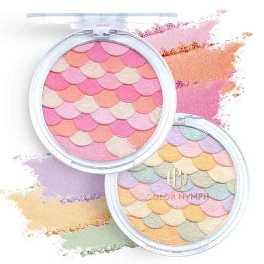 Color Nymph mermaid-design palette cover with whimsical art, premium packaging, great for gifting
