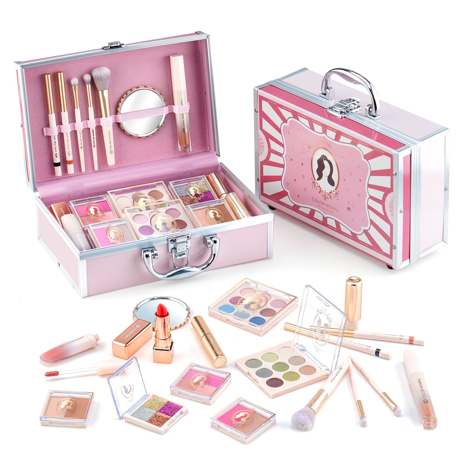 Color Nymph mysterious eyeshadow 18-color palette for teens to explore looks