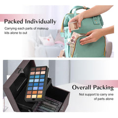 Color Nymph mysterious lipgloss cream palette four shades for glossy finishes