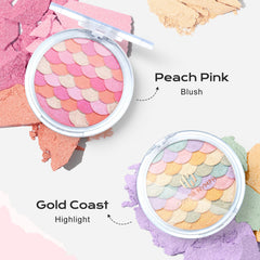 Color Nymph travel-sized compact is purse-friendly for on-the-go touch-ups