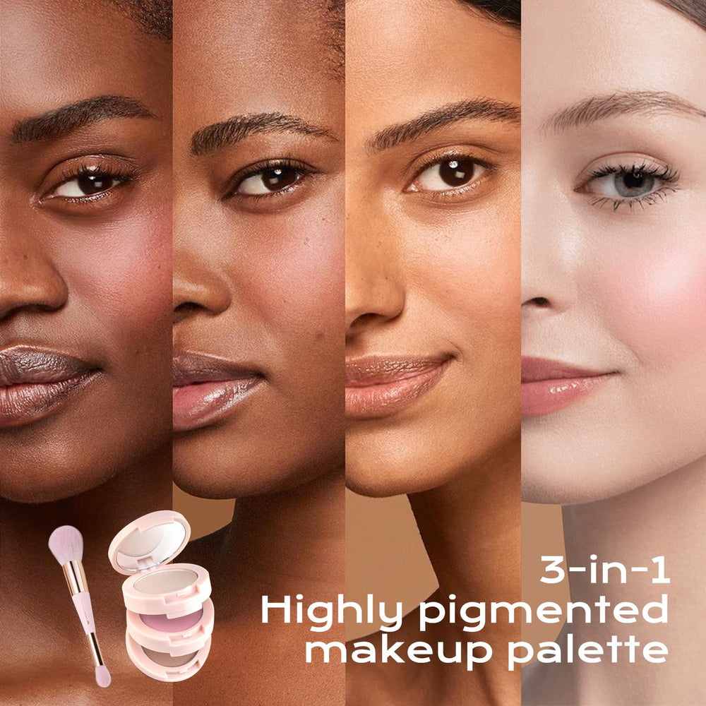 Color Nymph travel-ready makeup set designed for on-the-go use
