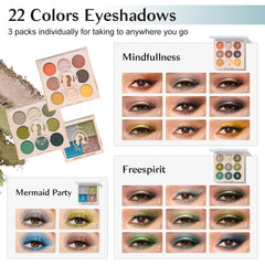 Color Nymph two-color highlighter palette for gentle glow