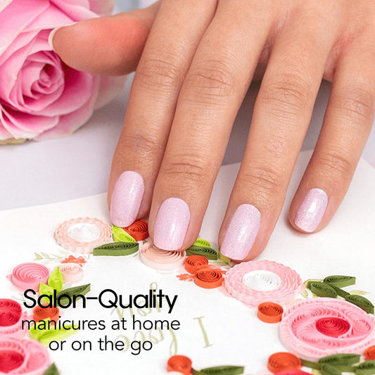 Color Street Blushing in Flushing packaging shown for at-home manicure