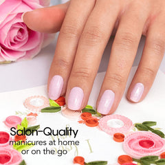 Color Street Blushing in Flushing packaging shown for at-home manicure